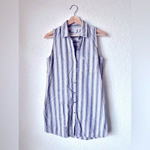 Abercrombie and Fitch linen striped dress